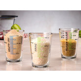 Paşabahçe Arda Set of 3 Measuring Glasses